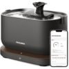 PETLIBRO Cat Water Fountain, App Monitoring Pet Fountains for Cats Indoor with Stainless Steel Tray, 2.5L/84oz Dockstream Automatic Water Dispenser for Drinking, 2.4G Wi-Fi...